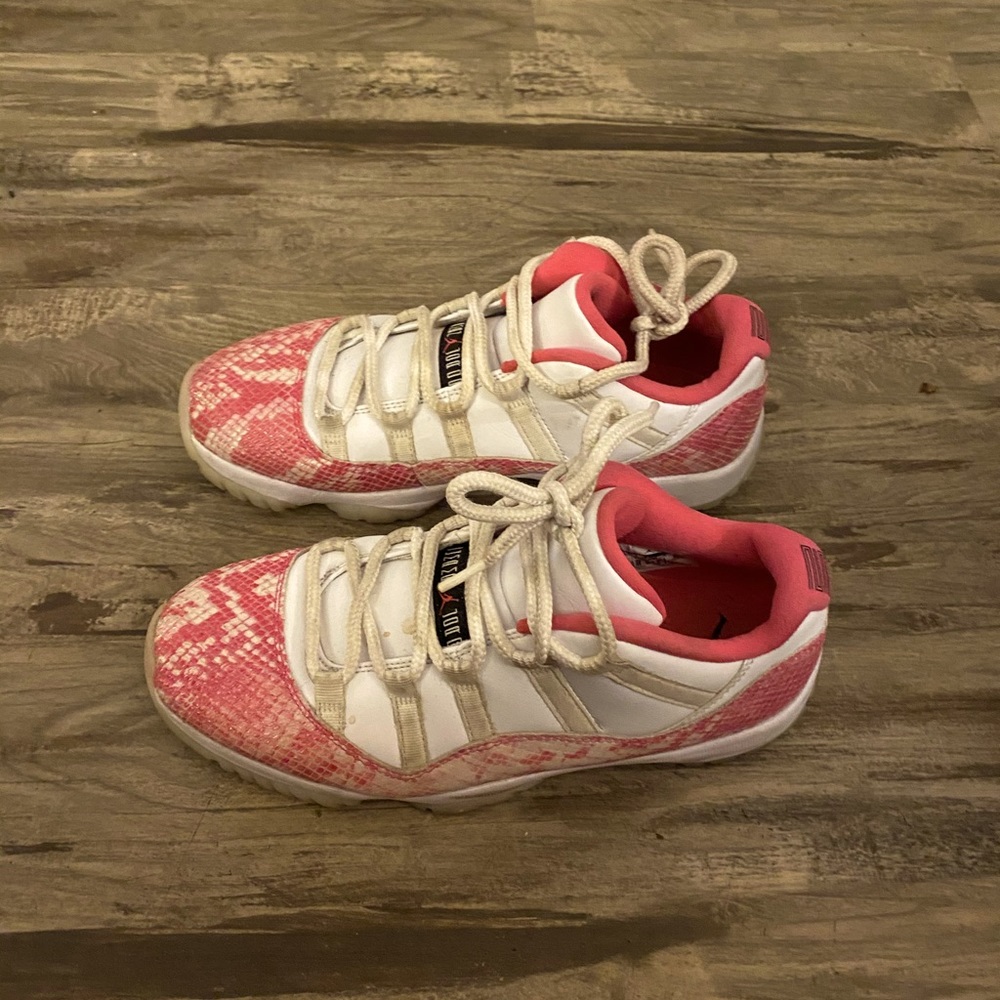 Women’s Air Jordan 11 Pink Snakeskin
